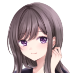 女性の顔のイラスト
